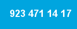 923 471 14 17 923 471 14 17